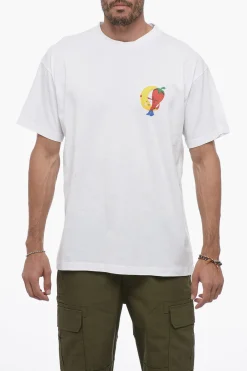 Discount T-Shirt Girocollo Stampata Uomo T-Shirt