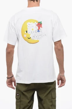 Discount T-Shirt Girocollo Stampata Uomo T-Shirt