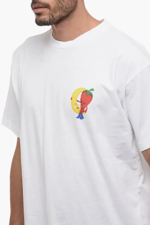 Discount T-Shirt Girocollo Stampata Uomo T-Shirt