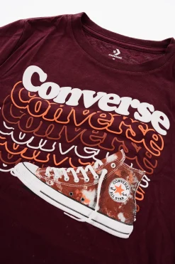 T-Shirt Girocollo Stampata sul Fronte>Converse KIDS Outlet