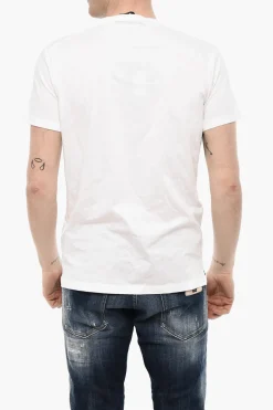 Discount T-shirt Girocollo Stampata Uomo T-Shirt