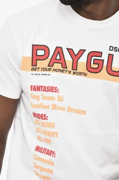 T-shirt Girocollo Stampata></noscript>Dsquared2 Sale