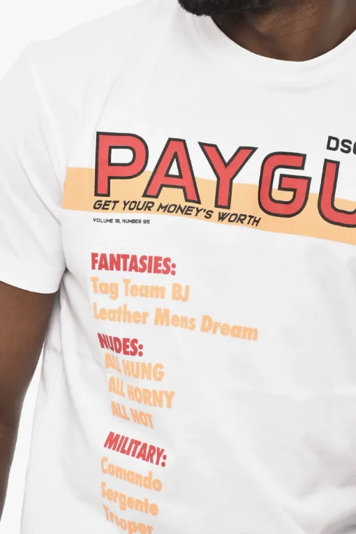 T-shirt Girocollo Stampata>Dsquared2 Sale