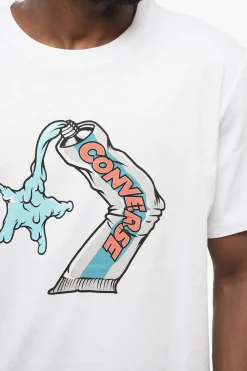 Online T-Shirt Girocollo Stampata sul Fronte Uomo T-Shirt