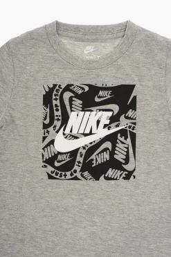 New T-Shirt Girocollo Stampata sul Fronte Bambino Abbigliamento