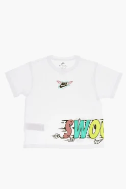 New T-Shirt Girocollo Stampata Bambino Abbigliamento