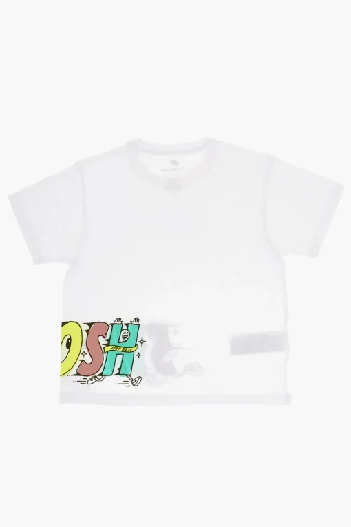 New T-Shirt Girocollo Stampata Bambino Abbigliamento