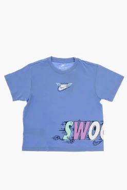 New T-Shirt Girocollo Stampata Bambino Abbigliamento