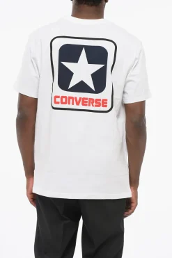 T-shirt Girocollo Standard Fit Con Maxi Stampa Sul Retro>Converse Hot