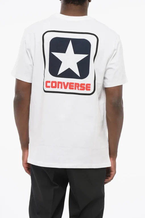 T-shirt Girocollo Standard Fit Con Maxi Stampa Sul Retro>Converse Hot