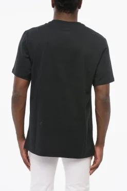 T-Shirt Girocollo Standard Fit Stampata sul Fronte>Converse Discount