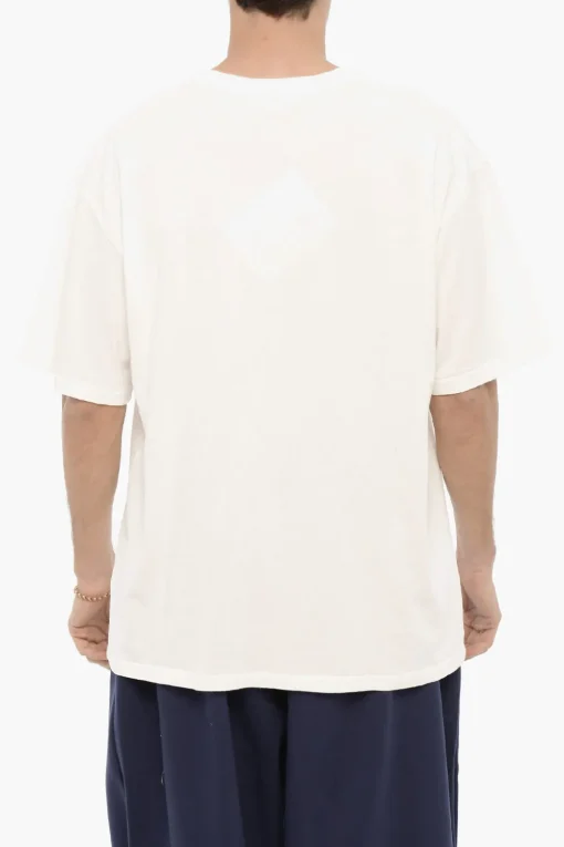 New T-Shirt Girocollo STUDIO RANCH Stampata sul Fronte Uomo T-Shirt