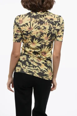 Outlet T-Shirt Girocollo SUNFLOWER in Cotone Tecnico Donna T-Shirts E Tops
