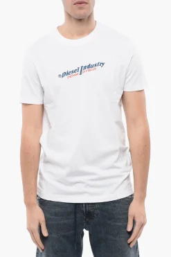 T-Shirt Girocollo T-DIEGOR NEW INDUSTRIES in Tinta Unita>Diesel Online