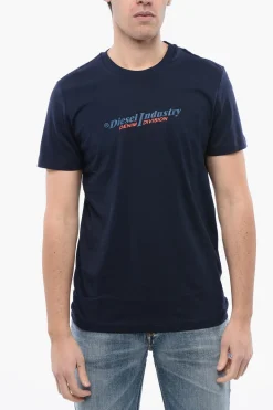 T-Shirt Girocollo T-DIEGOR NEW INDUSTRIES in Tinta Unita>Diesel Online