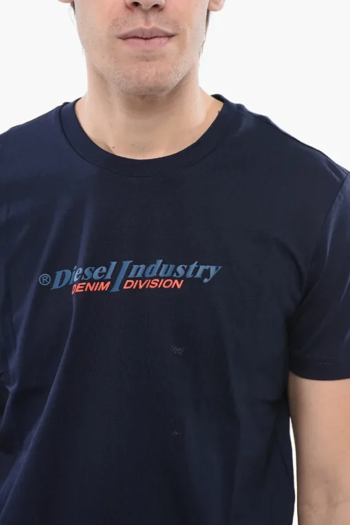 T-Shirt Girocollo T-DIEGOR NEW INDUSTRIES in Tinta Unita>Diesel Online