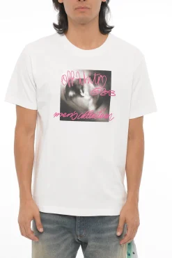 T-shirt Girocollo TORNADO In Cotone con Stampa>Off-White Hot