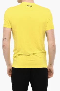Discount T-shirt Girocollo Underwear Elasticizzata Uomo Intimo