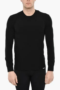 Sale T-shirt Girocollo Underwear a Maniche lunghe Uomo Intimo