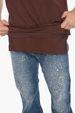 T-Shirt Girocollo WAIST POCKET in Cotone></noscript>Ambush New