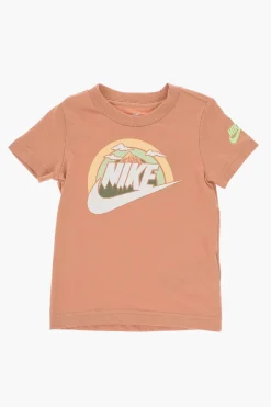 Sale T-shirt Girocollo WILDERNESS con Stampa Frontale Bambino Abbigliamento