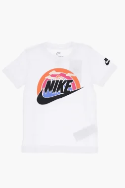 T-Shirt Girocollo WILDERNESS FUTURA in Tinta Unita con Stampa sul Fronte>Nike KIDS Hot