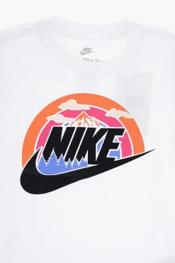 T-Shirt Girocollo WILDERNESS FUTURA in Tinta Unita con Stampa sul Fronte>Nike KIDS Hot