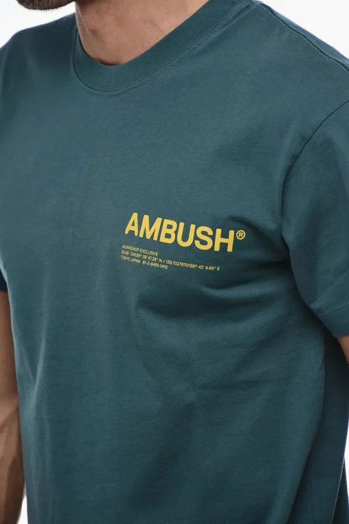 Sale T-Shirt Girocollo WORKSHOP EXCLUSIVE in Cotone Uomo T-Shirt