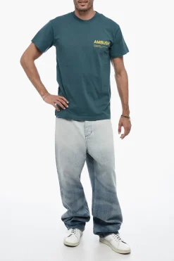 Sale T-Shirt Girocollo WORKSHOP EXCLUSIVE in Cotone Uomo T-Shirt