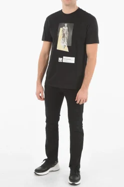 T-Shirt HERCULES IN REFLECTION in Cotone con Stampa></noscript>Neil Barrett Online