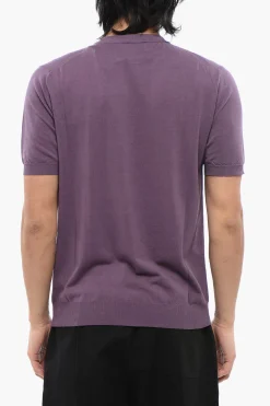 Discount T-shirt In Maglia Di Cotone Uomo T-Shirt