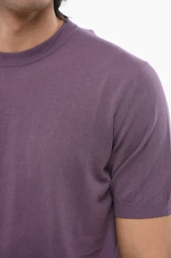 Discount T-shirt In Maglia Di Cotone Uomo T-Shirt