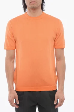 T-shirt In Maglia Di Cotone>Altea Sale