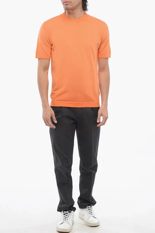 T-shirt In Maglia Di Cotone>Altea Sale