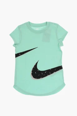 T-Shirt in Tinta Unita con Logo Stampato>Nike KIDS Best