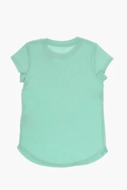 T-Shirt in Tinta Unita con Logo Stampato></noscript>Nike KIDS Best