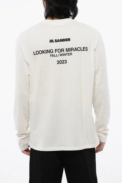 Online T-Shirt LOOKING FOR MIRACLES A Maniche Lunghe Uomo T-Shirt
