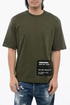 T-Shirt Loose Fit con Stampa Logo>Dsquared2 Sale