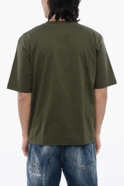 T-Shirt Loose Fit con Stampa Logo>Dsquared2 Sale