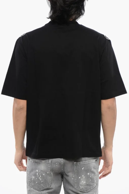 Sale T-Shirt Loose Fit D2 GOTHIC in Cotone Uomo T-Shirt
