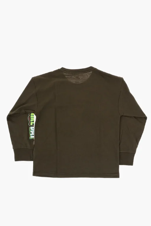 T-Shirt Loose Fit Stampata a Manica Lunga>Nike KIDS Hot
