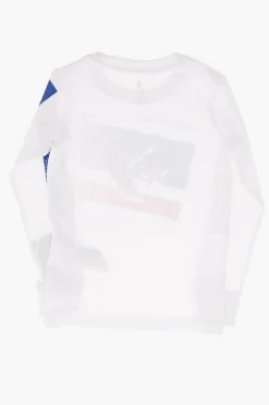 T-shirt Manica Lunga con Stampa Logo></noscript>Converse KIDS Hot