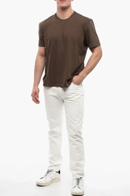 T-Shirt Monocromo YOKE BACK in Cotone>Neil Barrett Discount