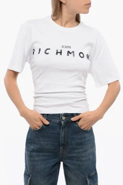 Best T-shirt Over TOMIOK con Lacci sul Retro Donna T-Shirts E Tops