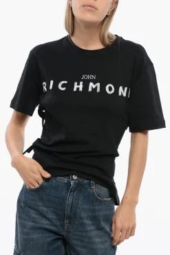 Best T-shirt Over TOMIOK con Lacci sul Retro Donna T-Shirts E Tops