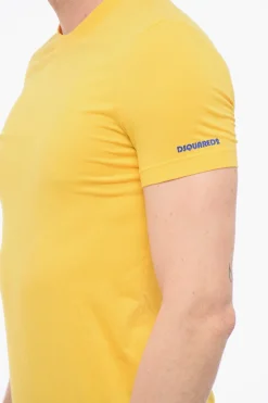 T-Shirt Pigiama In Cotone Girocollo></noscript>Dsquared2 Online