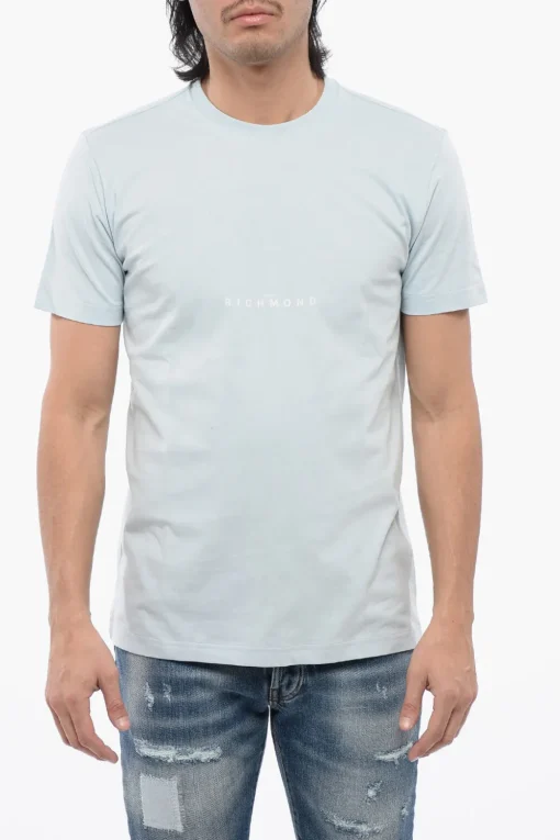 Fashion T-shirt POTSAN Con Stampa Logo Uomo T-Shirt