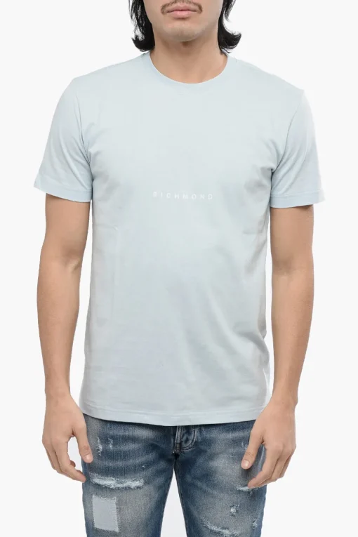Fashion T-shirt POTSAN Con Stampa Logo Uomo T-Shirt