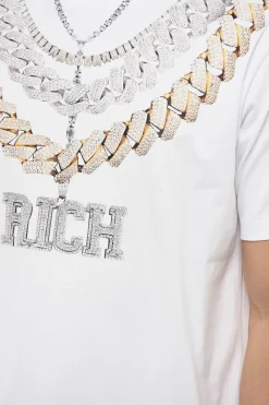 T-shirt Regular Fit SHINAZU Con Stampa Collana></noscript>John Richmond Sale