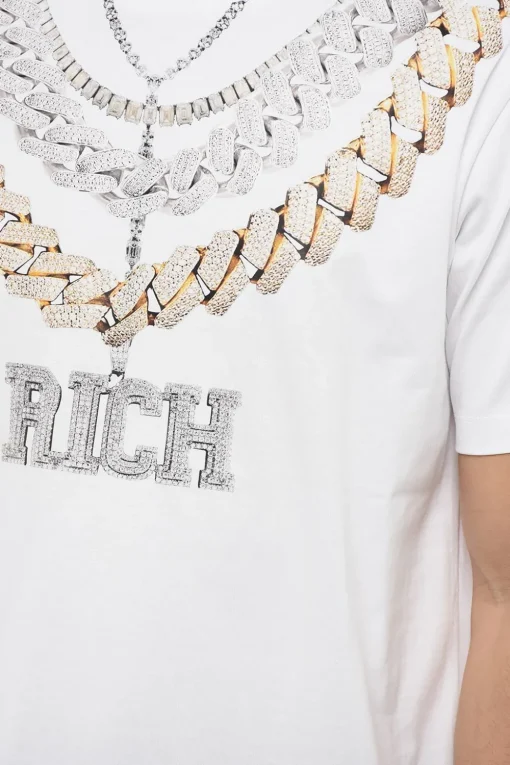 T-shirt Regular Fit SHINAZU Con Stampa Collana>John Richmond Sale